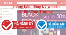 Cách đăng ký website với Bộ Công Thương
