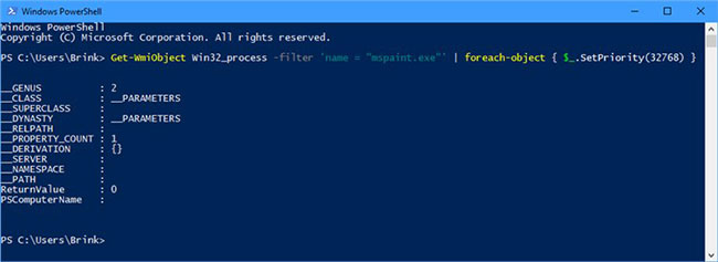 Khi hoàn tất, bạn có thể đóng PowerShell nếu muốn