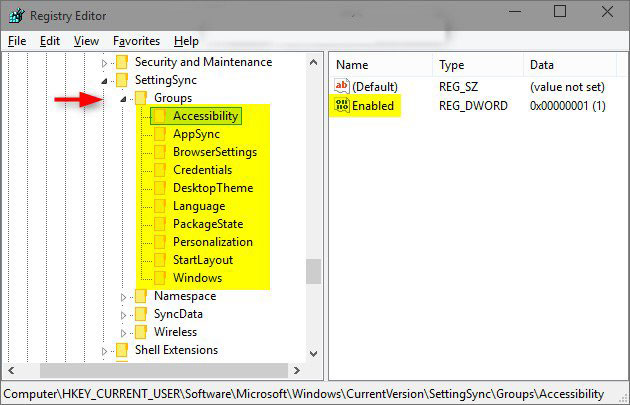 Mở Registry Editor