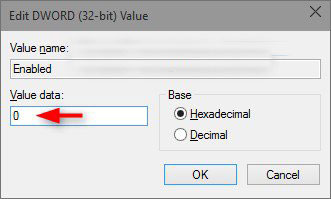 Tắt Individual Sync Setting