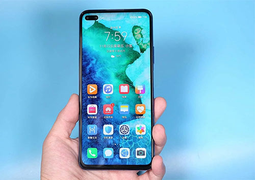 Honor V30 Pro vừa mới ra mắt. Ảnh: Gizchina.