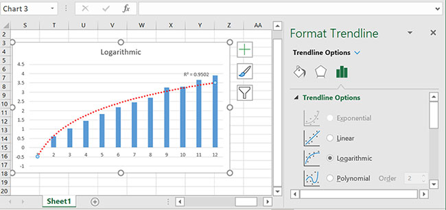 Cách chèn trendline trong Microsoft Excel - Ảnh minh hoạ 6