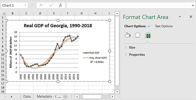 Cách chèn trendline trong Microsoft Excel - Ảnh minh hoạ 7