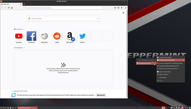 Tạo file văn bản trên desktop
