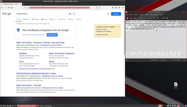 Sao chép - dán URL đầy đủ
