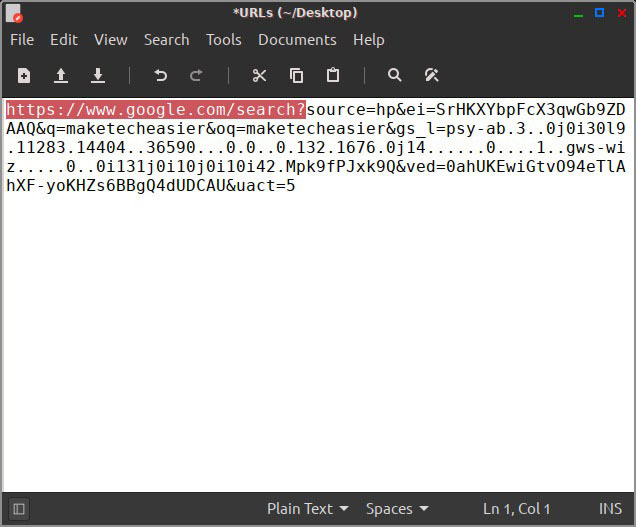Phần địa chỉ của URL