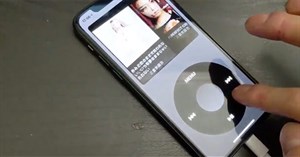 Ứng dụng biến giao diện iPhone thành iPod Classic