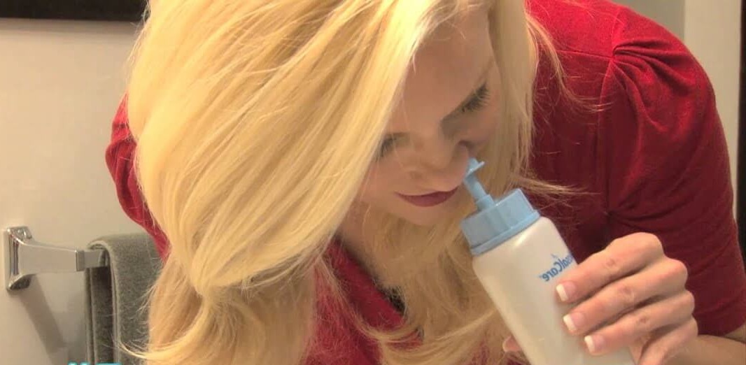 Hướng dẫn sử dụng bình rửa mũi Nasal Rinse