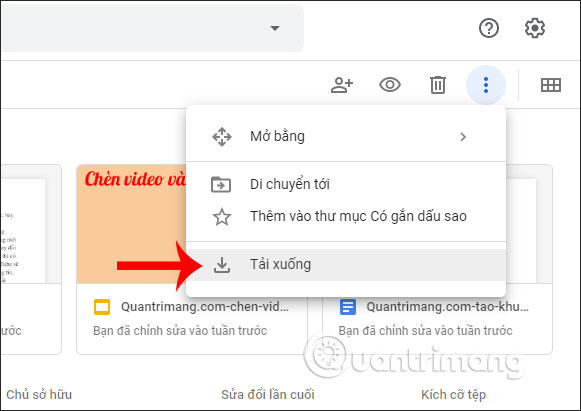 Cách Tải Toàn Bộ Tài Liệu Trên Google Drive - Quantrimang.Com