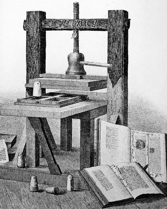 Phương pháp in của Gutenberg