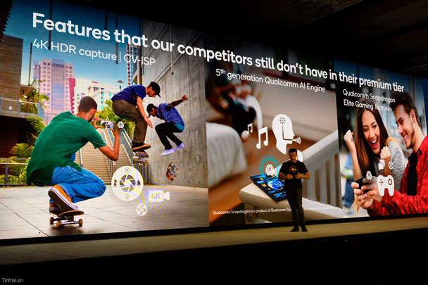 Snapdragon 865 cũng sẽ hỗ trợ nâng cấp khả năng quay 8K, quay slowmotion 4K