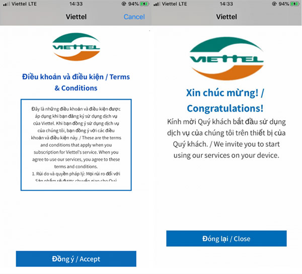 bật esim apple watch