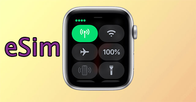 esim apple watch orange