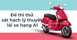 Thi thử bằng lái xe A1 đề 1