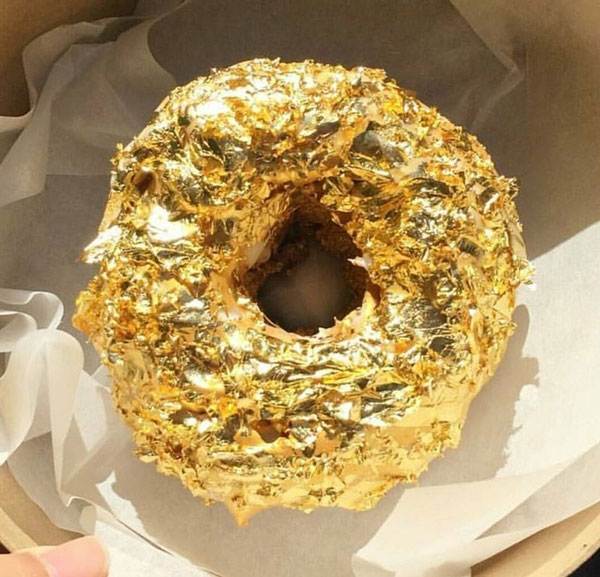 Vàng nguyên chất có thể ăn được