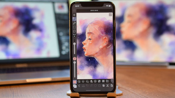 Vẽ tranh trên iPhone