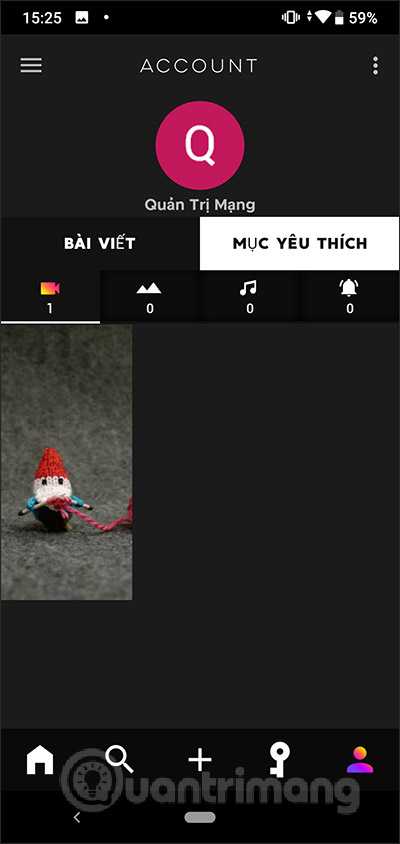 Mục yêu thích