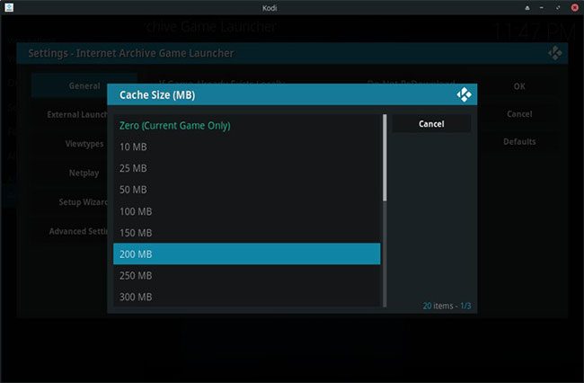 Tăng kích thước cache