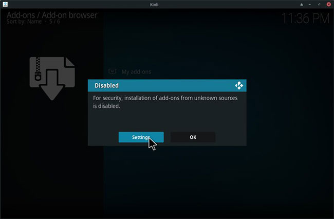 Kích hoạt “các nguồn không xác định”