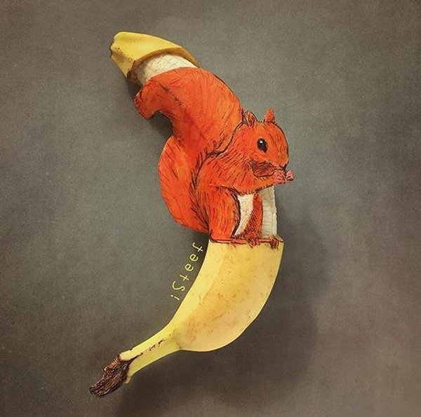 Một chú sóc đáng yêu