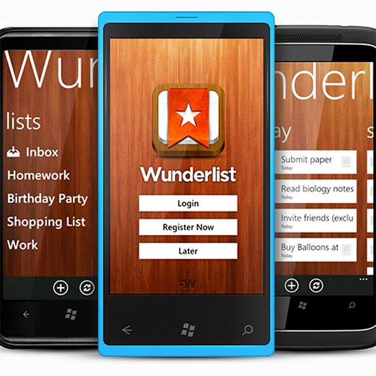 Wunderlist đã từng là ứng dụng rất được ưa chuộng