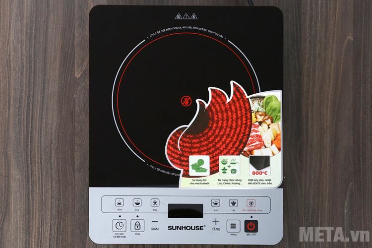 Bếp hồng ngoại Sunhouse SHD6005Bếp hồng ngoại Sunhouse SHD6005