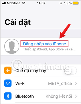 Chọn Bạn không có ID Apple hoặc đã quên? và chọn Tạo ID Apple