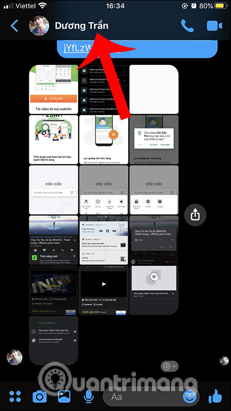 Giao diện chat