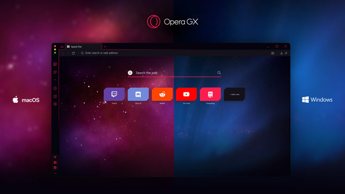 Opera GX - Trình duyệt dành cho game thủ đã có phiên bản dành cho macOS