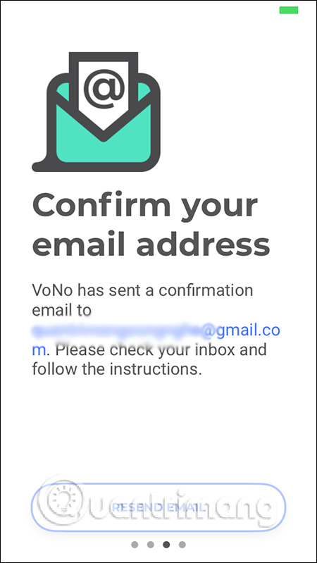 Xác nhận email