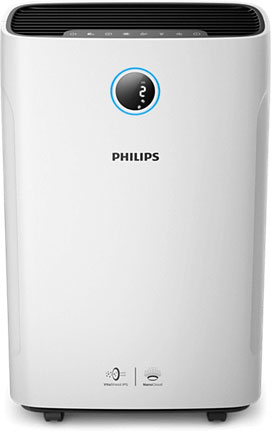 Máy lọc không khí 2 trong 1 Philips Series 3000 AC3821/20 kèm chức năng tạo độ ẩm