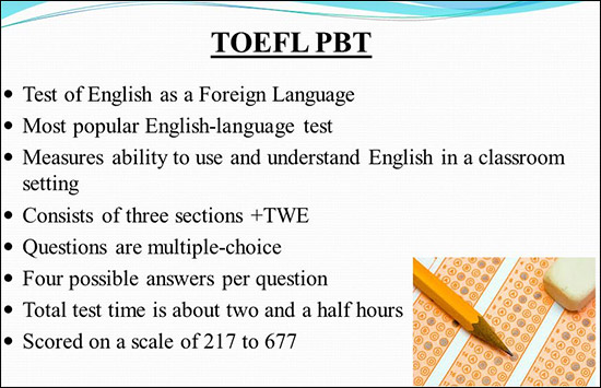 TOEFL (PBT)