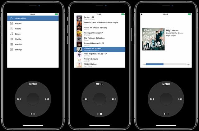 Rewound biến iPhone thành iPod
