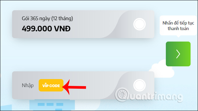 Nhập ViP Code