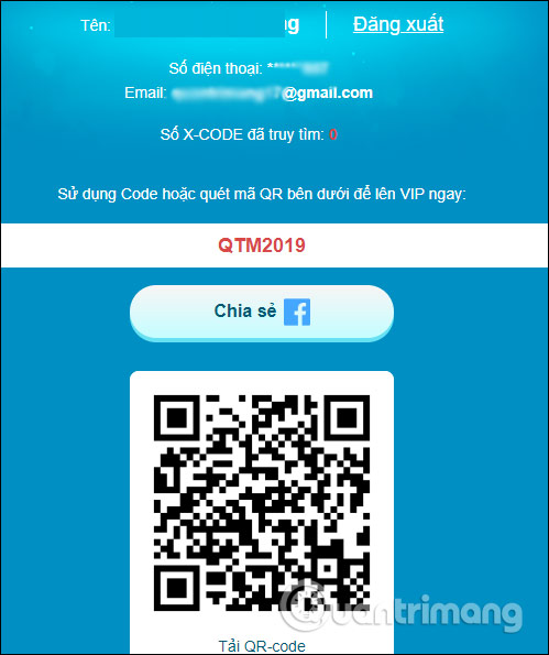 Mã VIP Code