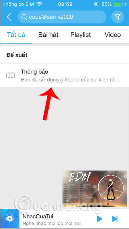 Nâng cấp thành công