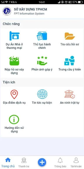 Ứng dụng tra cứu nhanh thông tin nhà đất TP HCM 1