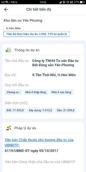 Ứng dụng tra cứu nhanh thông tin nhà đất TP HCM 2