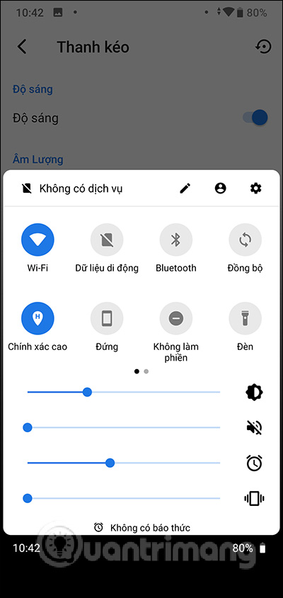 Thêm thanh chỉnh nội dung