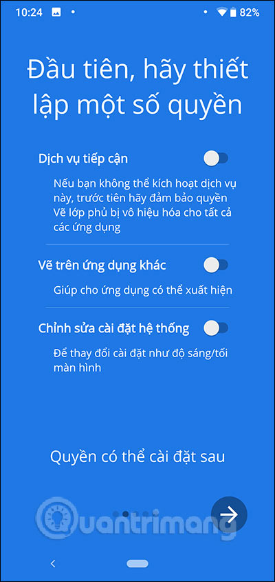 Truy cập quyền