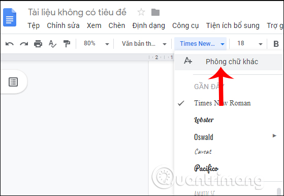 Tải font chữ cho Google Docs: Để tạo ra những tài liệu Google Docs đa dạng và đẹp mắt, font chữ đóng vai trò vô cùng quan trọng. Google Docs cung cấp nhiều font chữ đa dạng và chất lượng, giúp người dùng dễ dàng cải thiện nội dung của mình. Hãy truy cập ngay để tải các font chữ và tạo nên những tài liệu ấn tượng hơn.