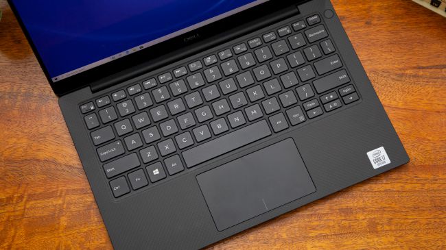 Bàn phím và touchpad của Dell XPS 13