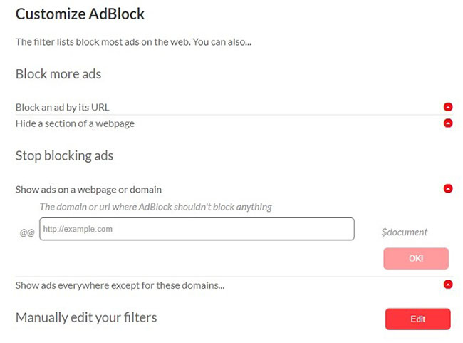 AdBlock có nhiều khả năng hơn