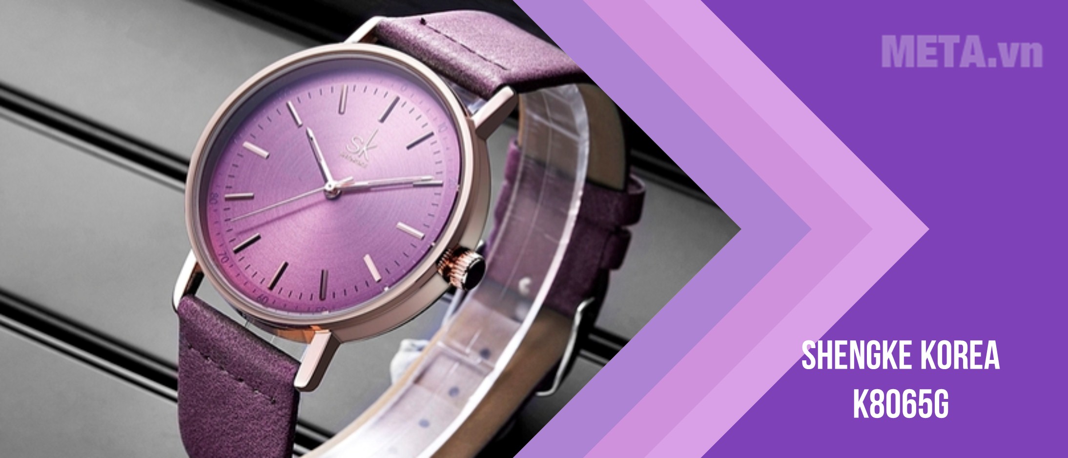 Đồng hồ nam chính hãng Shengke Korea K8065G