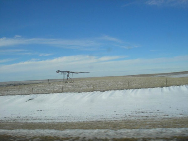 Kết cục buồn của chú khủng long khi đi lạc?