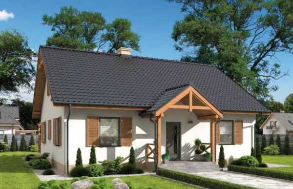 Mẫu nhà vườn cấp 4 đơn giản và đẹp