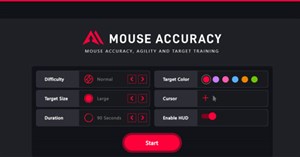 Trang web này sẽ giúp bạn luyện tuyệt kỹ sử dụng chuột đến mức ‘thượng thừa’ để trị mọi thể loại game