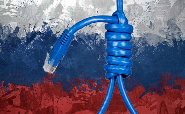 Nga thử nghiệm ngắt kết nối với Internet toàn cầu