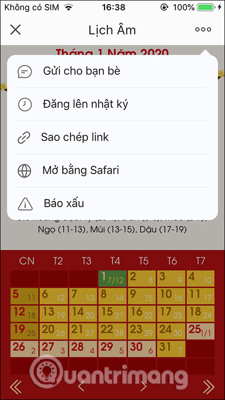 Tùy chọn