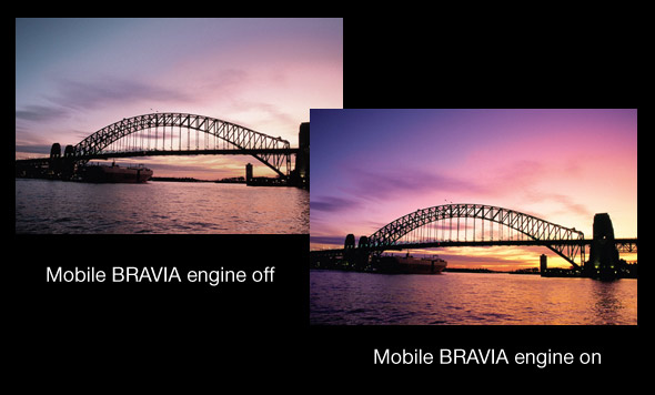 Mobile BRAVIA Engine